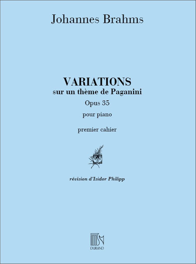 Variations sur un thème de Paganini Opus 35